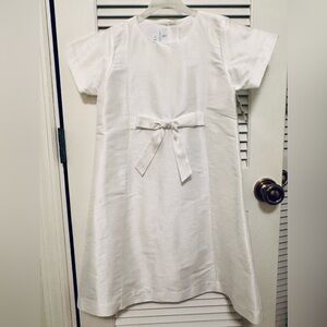 NWT Little English Girls 12 white dress - formal church wedding Easter